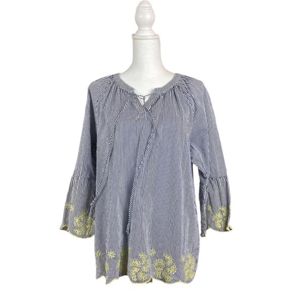Women’s Basic Edition Embroidered Cotton Blouse - image 1